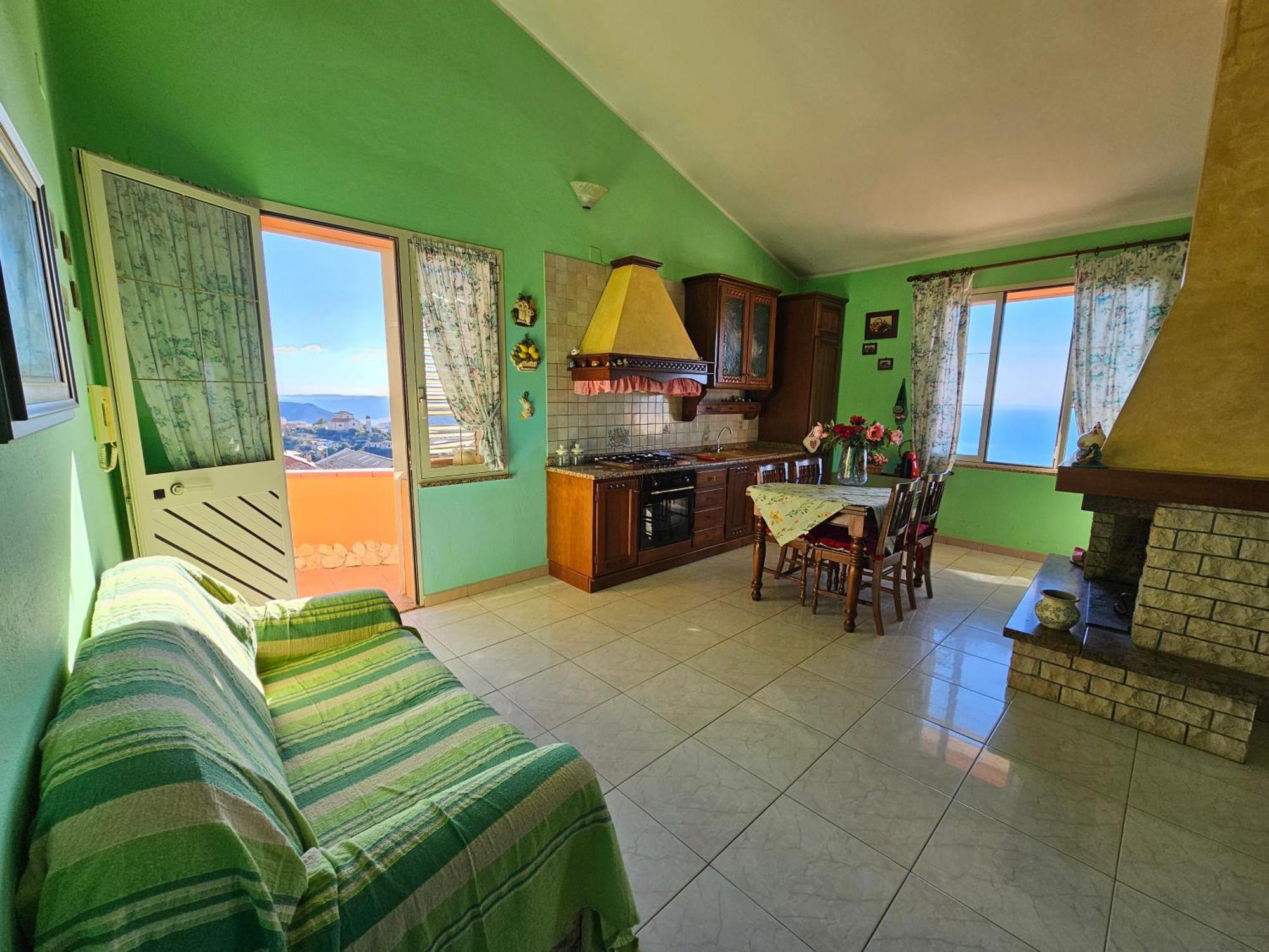 Casa Con Magnifica Vista Mare Villa Nebida Eksteriør bilde